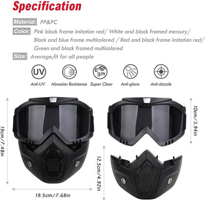 Biker's Riding Helmet Mask