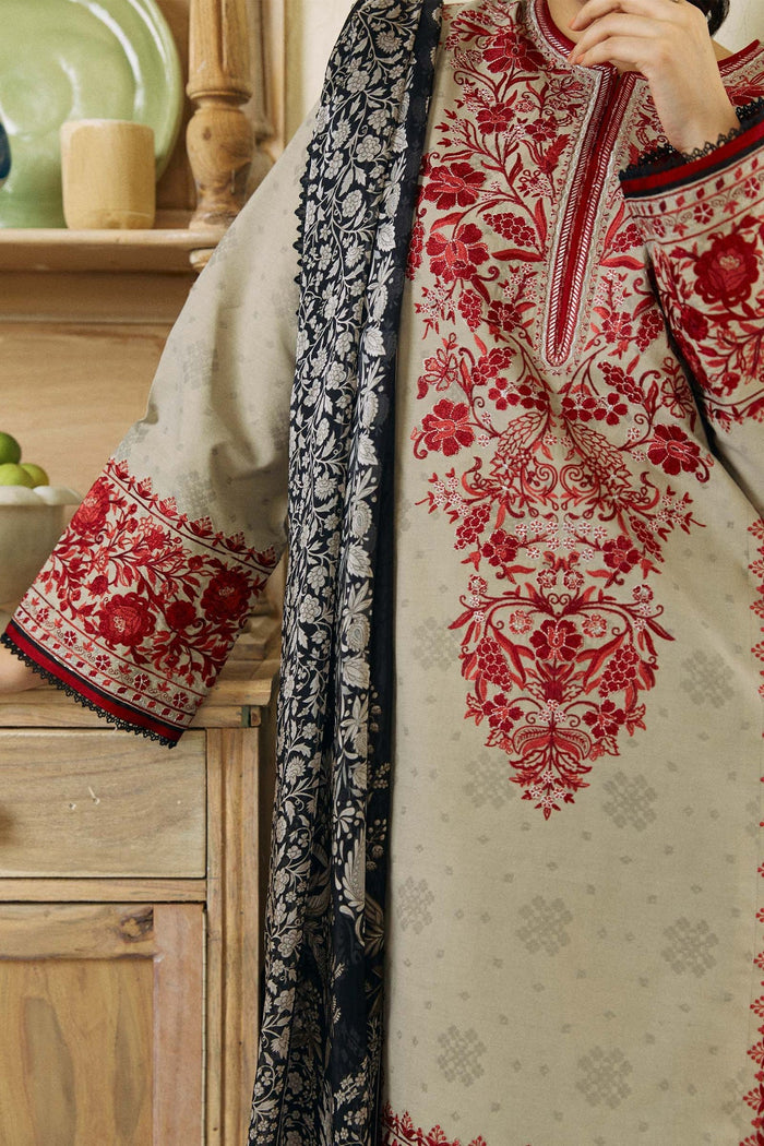 COCO By Zara Shahjahan  3PC Linen Best Winter Collection
