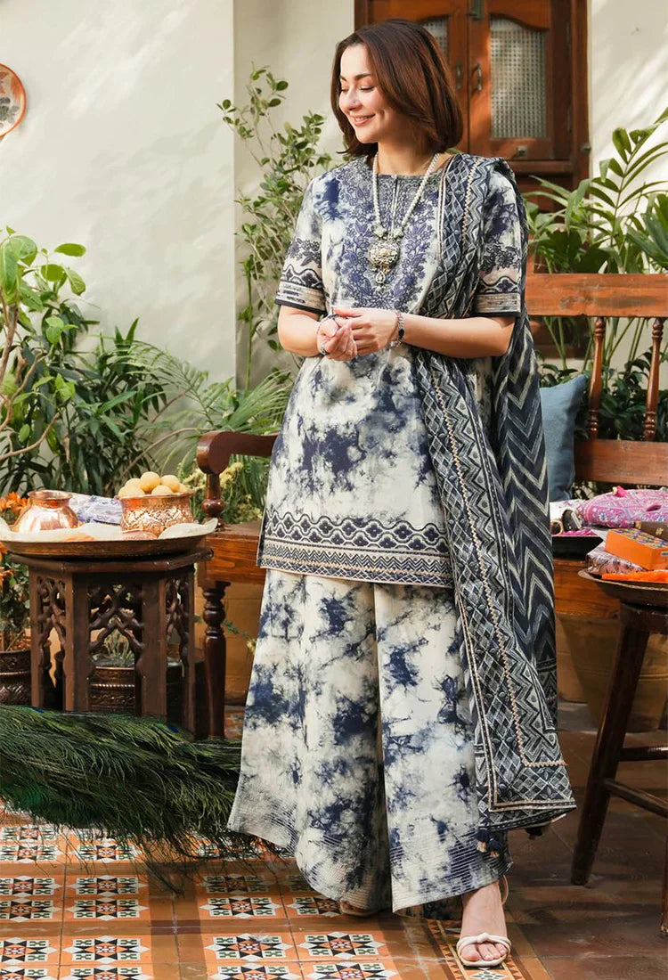 Embroidered Lawn 3 Piece Unstitched Suit Summer Collection
