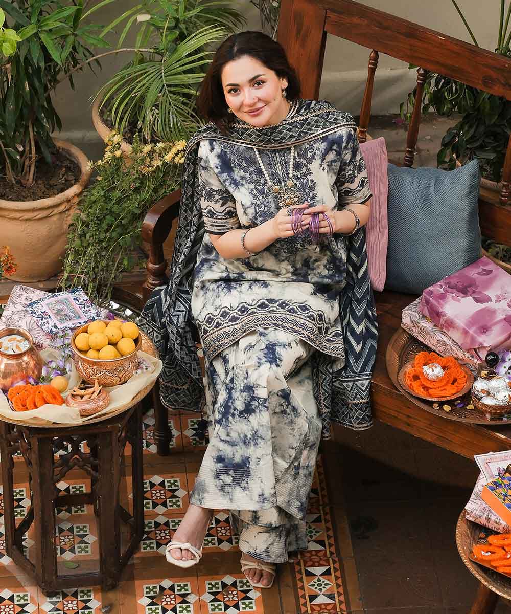 Embroidered Lawn 3 Piece Unstitched Suit Summer Collection